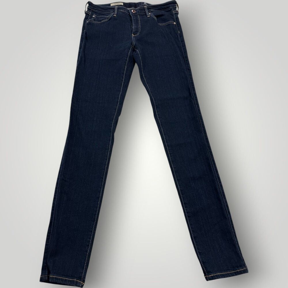 Adriano Goldschmied AG Jeans Women's 29R The Legging Super Skinny DARK BLUE WASH